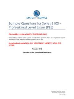 ple exam|ple 8100 test questions.